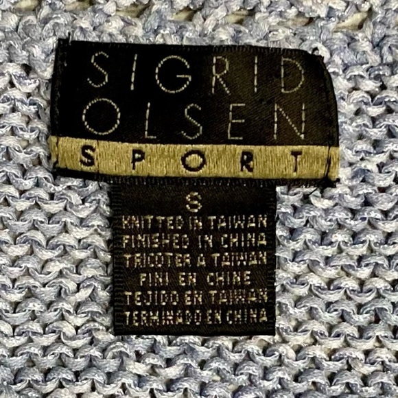 Sigrid Olsen‎ Vintage Cropped Sweater, size Small - Picture 8 of 10